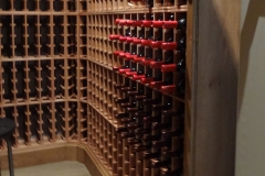 Corner Wine Racking