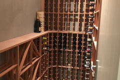 Wine Rack in Cellar